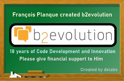 Support b2evolution